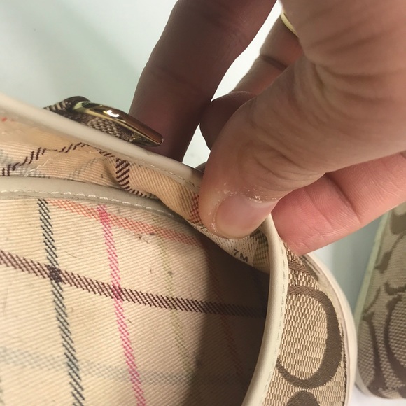 Coach flat womens sneakers with strap - Picture 8 of 8